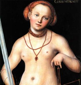 Lucas Cranach-la justice-conférence-isciane-labatut